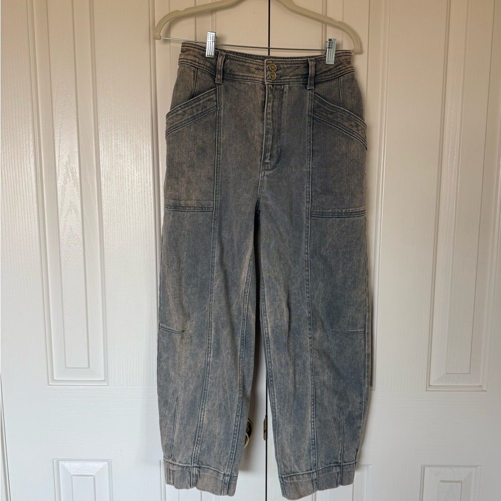 Anthropologie Pilcro Blue Denim Jeans Barrel style